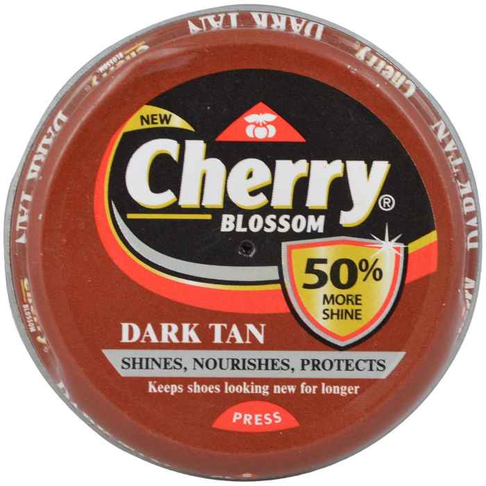 tan cream shoe polish