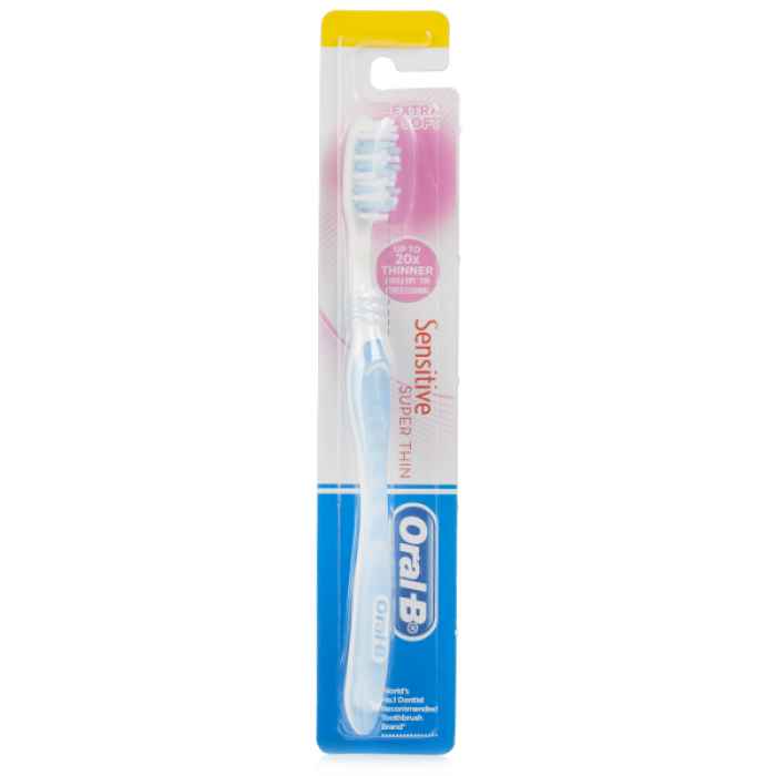 oral b sensitive extra soft toothbrush